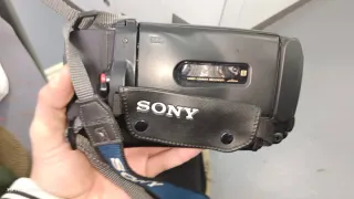 Videocámara Sony Handycam Video8 ¡FUNCIONA!+Extras