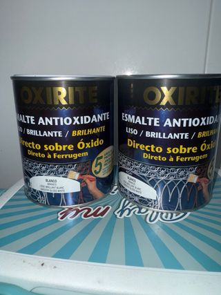 Oxirite Esmalte Antioxidante Liso Brillante Blanco