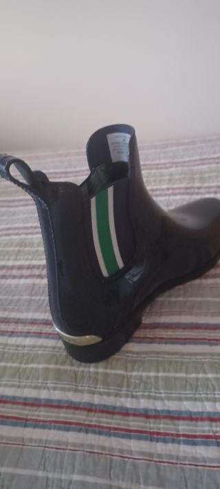 Botas de agua azul oscuro talla 38