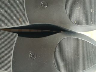 Zapatos de piel negros T.36