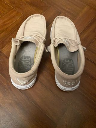 Mocasines Hey Dude Beige Talla EUR 40