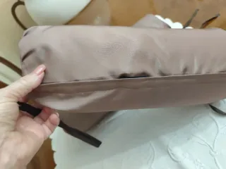 Cojines cilíndricos 26+11beige y marrón