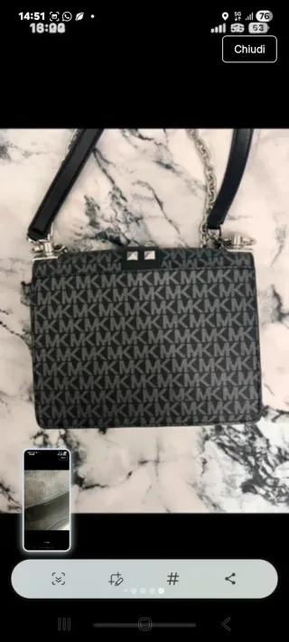 Borsa Michael Kors Greenwich nuova
