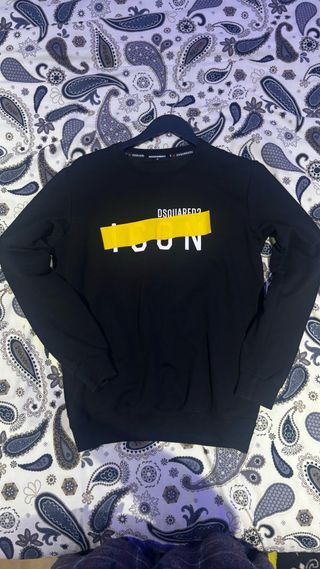 Sudadera DSQUARED2 ICON Negra Talla M