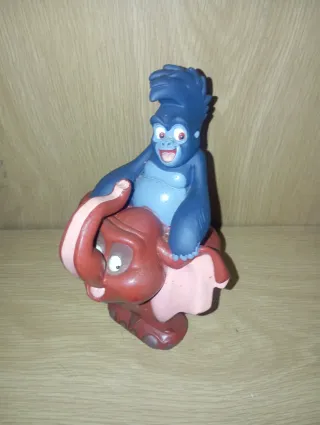 Figura disney Tarzán Gorila Elefante 1995
