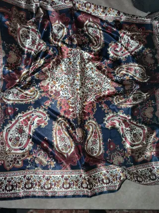 Pañuelo Fallero Azul y Rojo