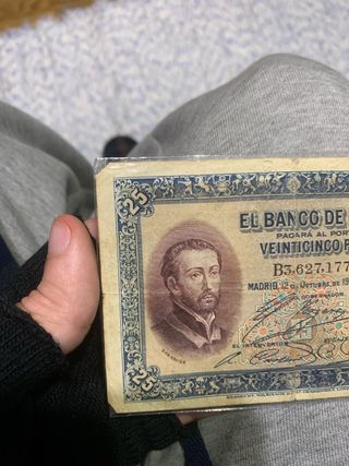 Billete 25 Pesetas Banco de España 1926