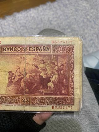 Billete 25 Pesetas Banco de España 1926