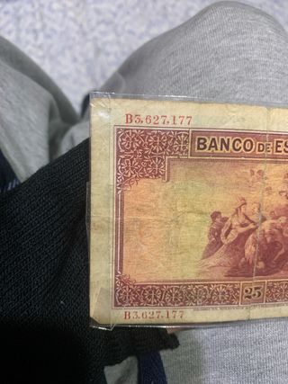 Billete 25 Pesetas Banco de España 1926