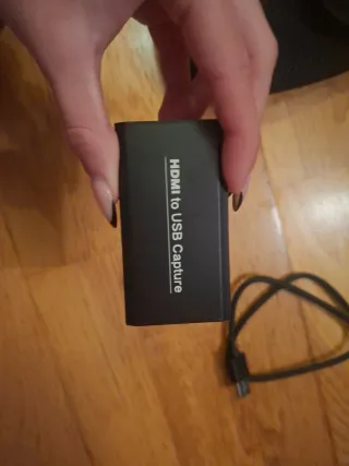 Capturadora HDMI a USB + Cable y Bolsa