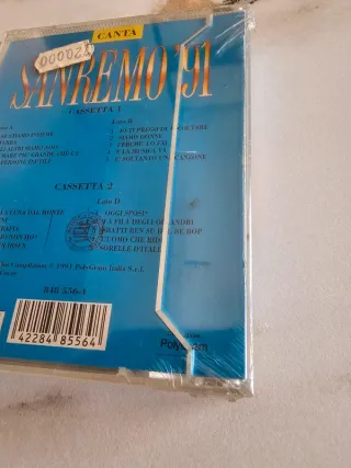 Sanremo ’91 Canta Sanremo 1991 - 2MC musicassette