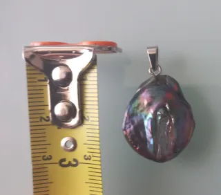 Colgante Perla Barroca Agua Dulce Multicolor