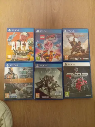 Lote juegos PlayStation a 8€ cada uno