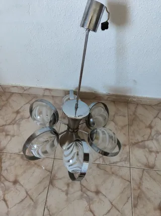 Lámpara Techo Space Age Años 60