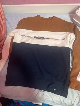 Sudadera Pull&Bear Colorblock