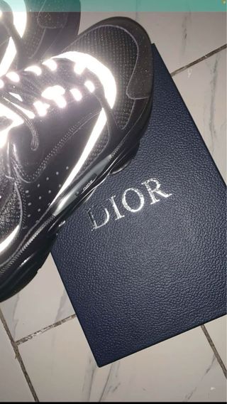 Dior B22 Zapatillas Negras y Blancas