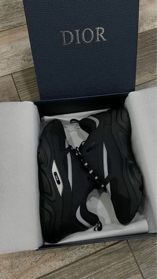 Dior B22 Zapatillas Negras y Blancas