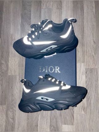 Dior B22 Zapatillas Negras y Blancas