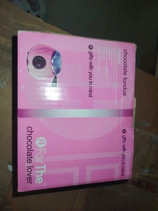 Máquina de chocolate fondue