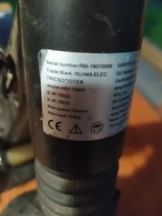 Monopatín Eléctrico Ruima