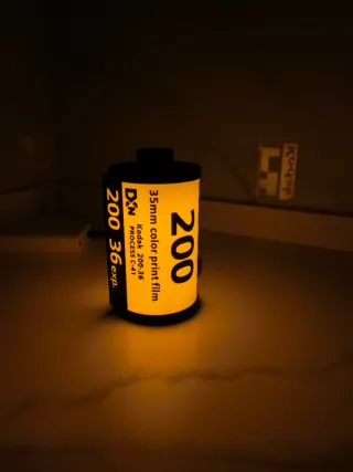 Lampada Rullino Kodak 200