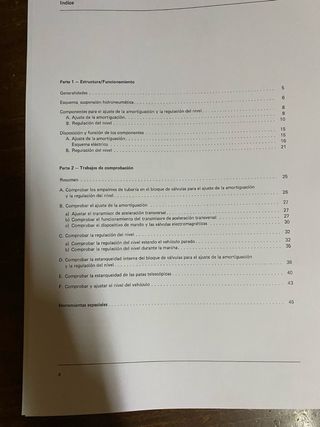 Manual Suspensión Hidroneumática Mercedes W126