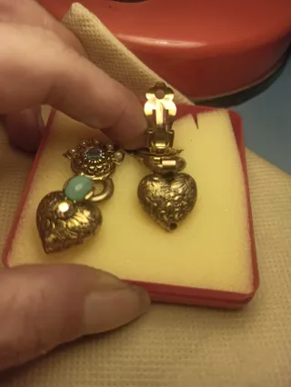 Pendientes Nouveau Rossi Bijoux France. Vintage