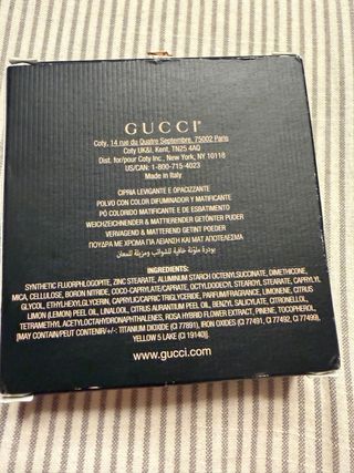Gucci Polvo Matificante Beige