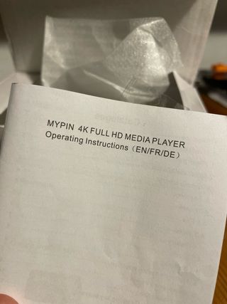 Reproductor Multimedia MYPIN 4K