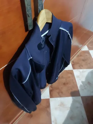Chaqueta deportiva azul DOMYOS Talla L