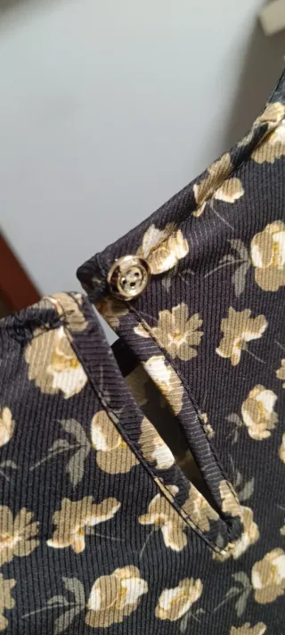 Vestido estampado floral talla S