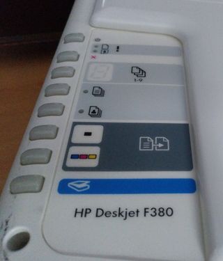 Impresora HP averiada.