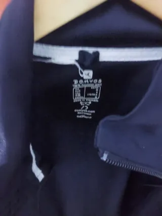 Chaqueta deportiva Domys azul y blanca Talla M