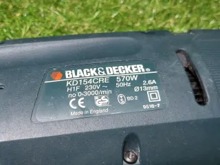 Taladro BLACK&DECKER KD154CRE 570W