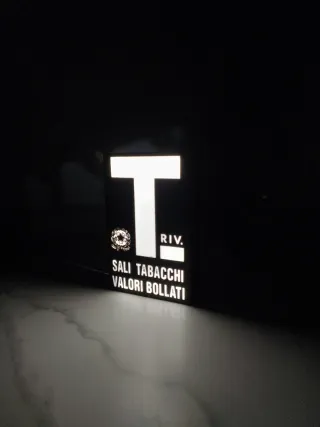 Lampada Tabacchi Riv. Valori Bollati