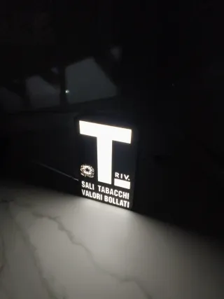 Lampada Tabacchi Riv. Valori Bollati