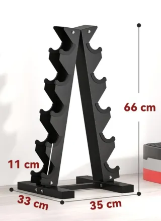 Supporto per 10 manubri nuovo.