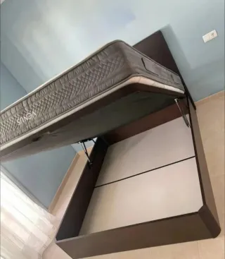 Canapé abatible y colchón