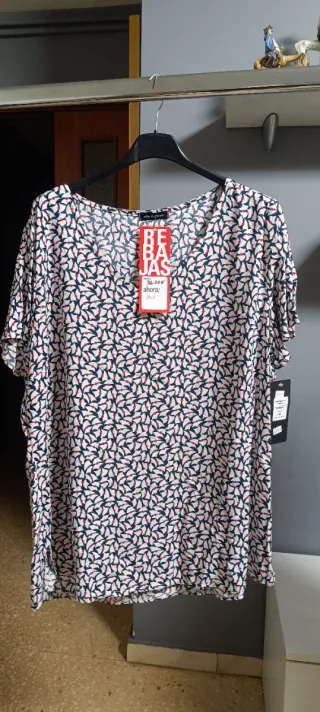 Blusa Talla 46 Estampada