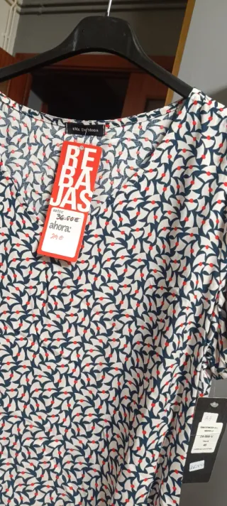 Blusa Talla 46 Estampada