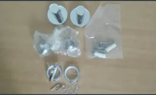 Kit Herrajes Cortina Metal Chrome