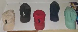 Gorras Polo Ralph Lauren (5 unidades)