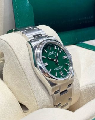 Rolex Oyster Perpetual 36mm Verde