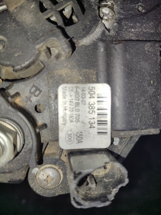 ALTERNADOR IVECO DAILY PR Einzelkabine 40 C Radst