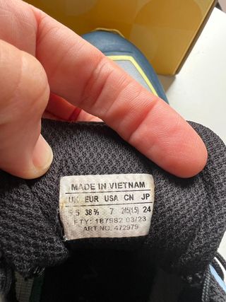 Zapatillas Salomon Trail Running Talla 38