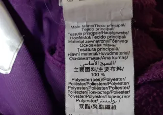 Sudadera Morada Niña Talla 12