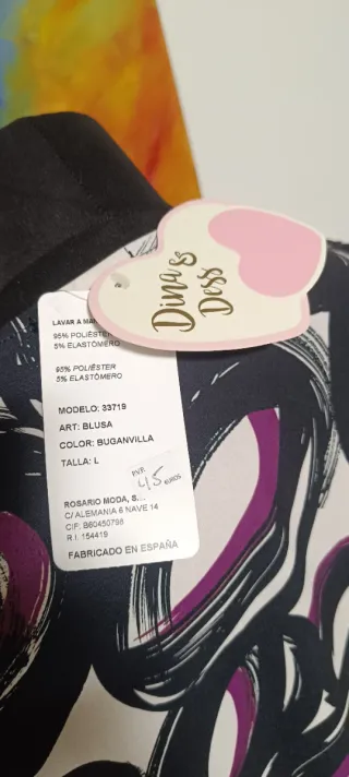 Vestido Morado Talla L con Bordados