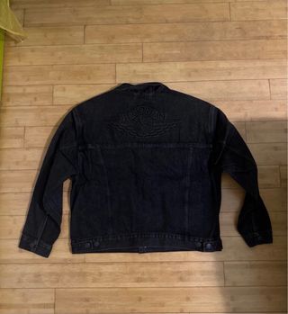 Giacca Levi's x Jordan Type III Denim Nera M