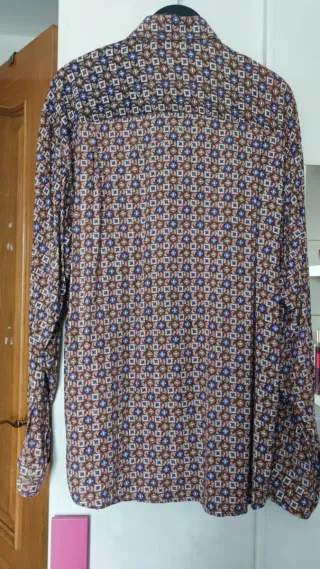 Camisa Vintage Retro Talla L (42-44)