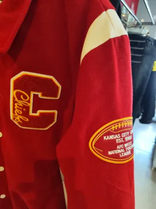 Chaqueta Béisbol Chiefs NFL Talla XXL
